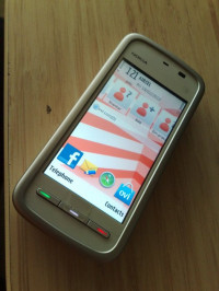 White Nokia 5233