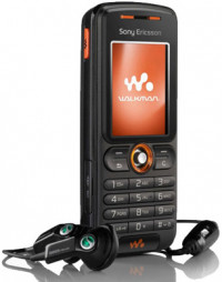 Black Sony Ericsson W200