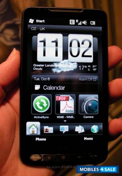 Black HTC HD2