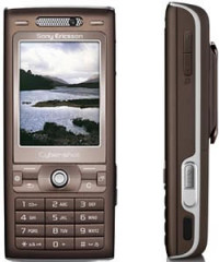 Brown Sony Ericsson K800