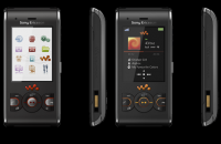 Black Sony Ericsson W595