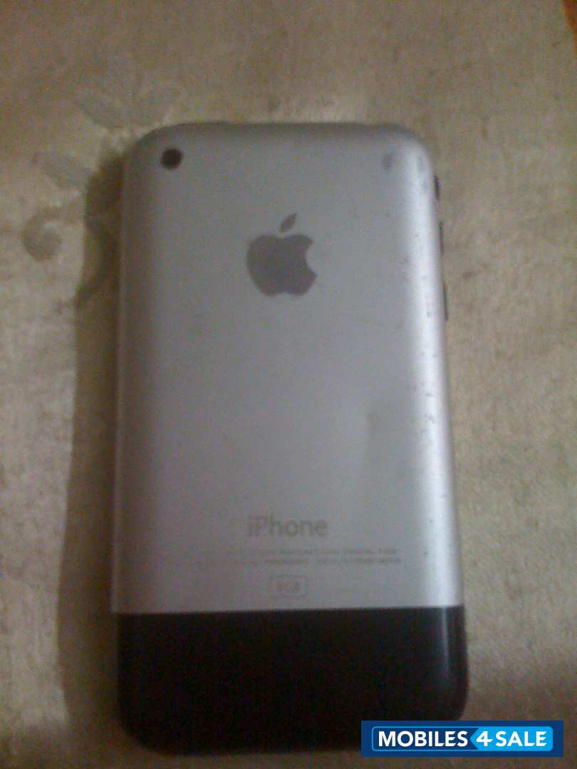 Black & Silver Apple iPhone