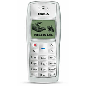 Cream White Nokia 1100