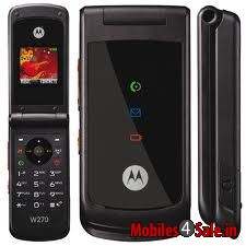 Black Motorola W270