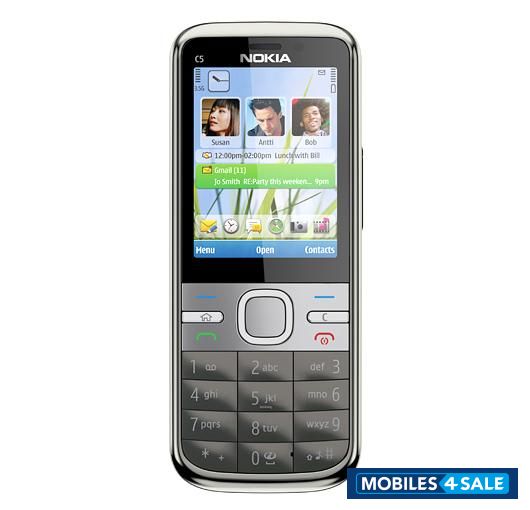 White And Warm Grey Nokia C5