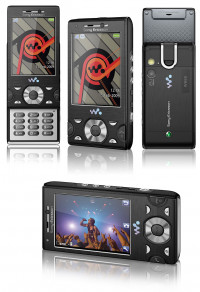 Black Sony Ericsson W-series