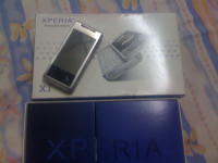 Steel Silver Sony Ericsson Xperia X1