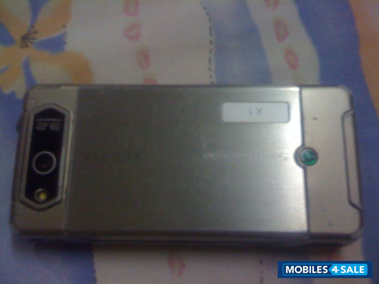 Steel Silver Sony Ericsson Xperia X1