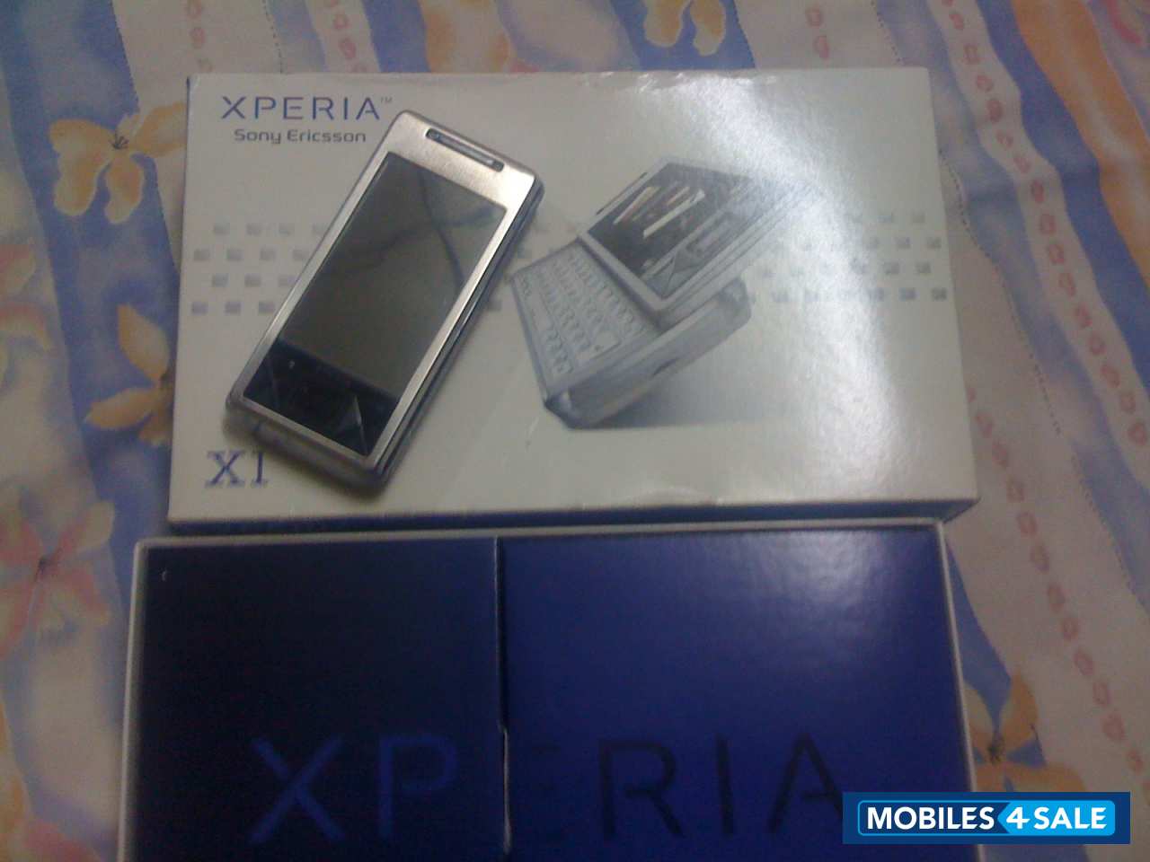 Steel Silver Sony Ericsson Xperia X1