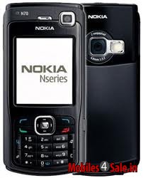 Black Nokia N70 Music Edition