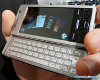 Silver Sony Ericsson Xperia X1