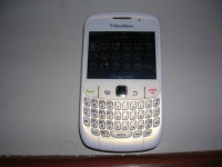 White BlackBerry Curve