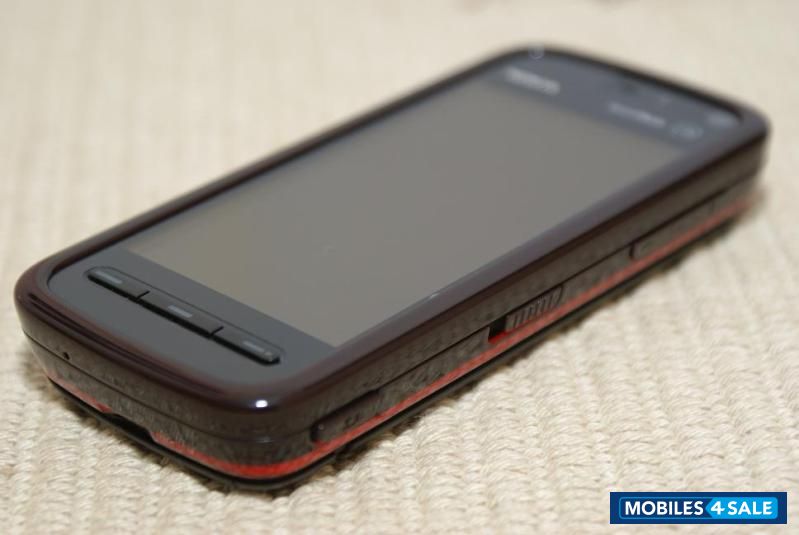 Red Nokia XpressMusic 5800