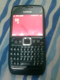 Black Nokia E71