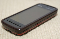 Red Nokia XpressMusic 5800