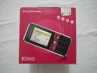 Black Sony Ericsson K660