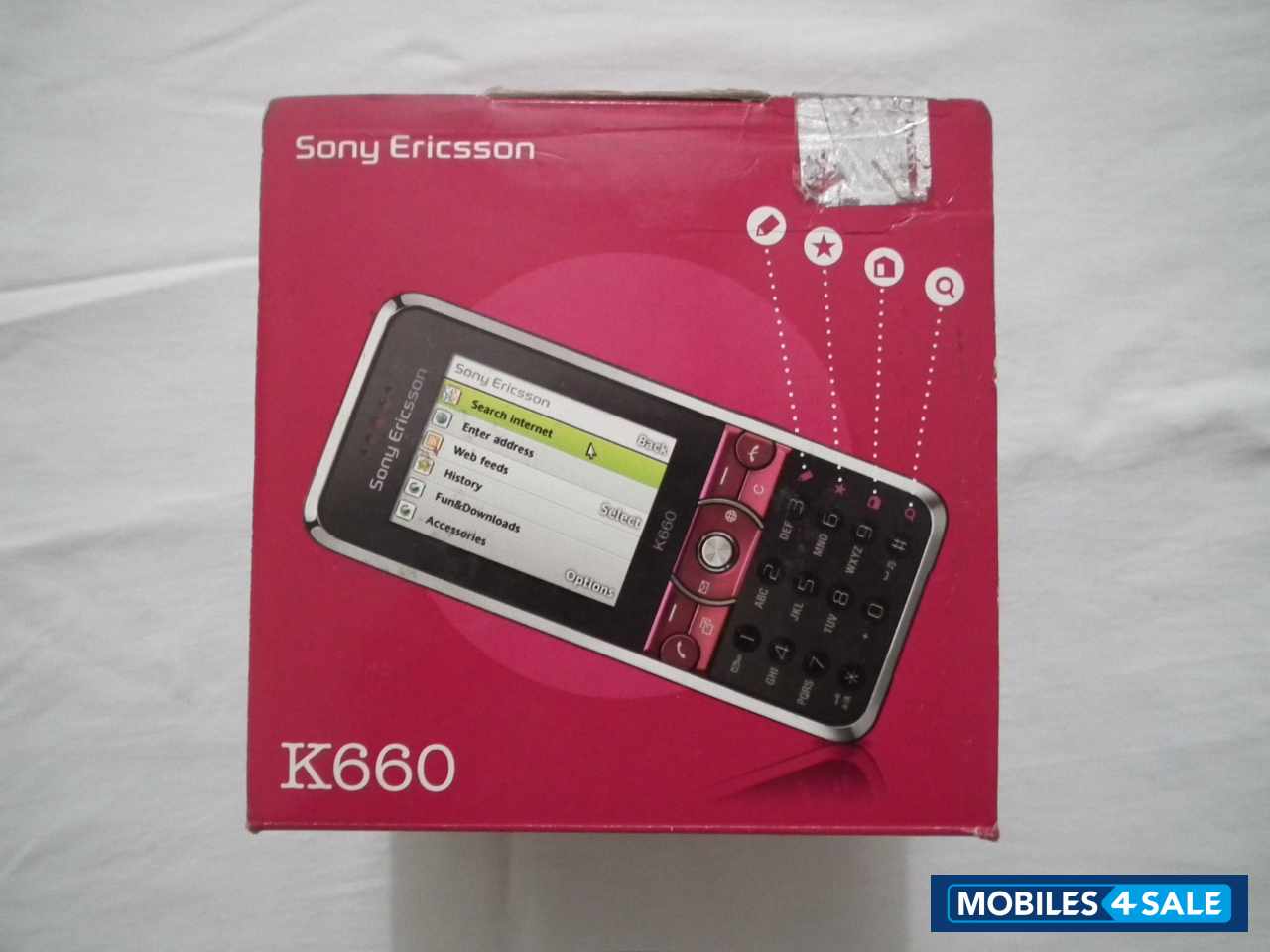 Black Sony Ericsson K660