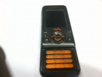 Black & Orange Sony Ericsson W580