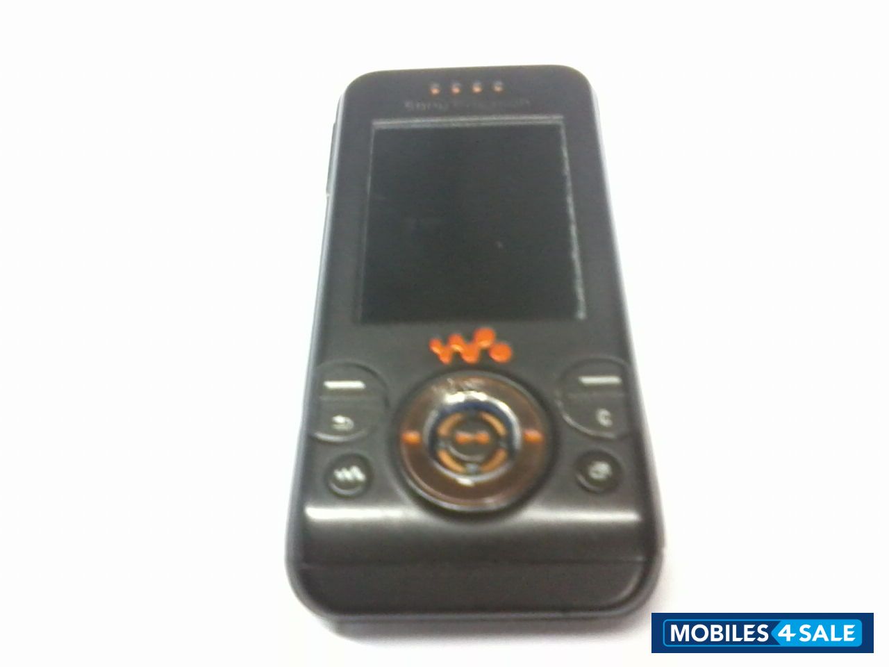 Black & Orange Sony Ericsson W580