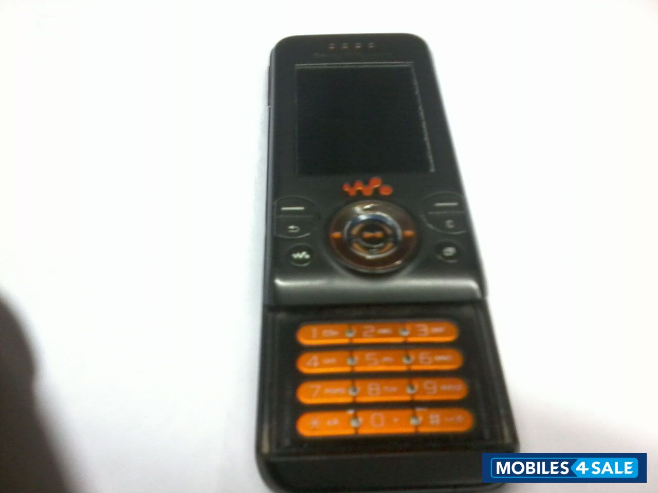 Black & Orange Sony Ericsson W580