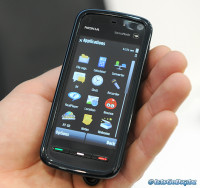 Black Nokia XpressMusic 5800