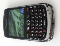 Black BlackBerry Curve 8900