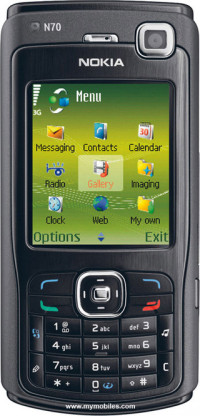 Black Nokia N70 Music Edition