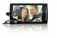 Black Sony Ericsson Xperia X10