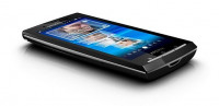 Black Sony Ericsson Xperia X10