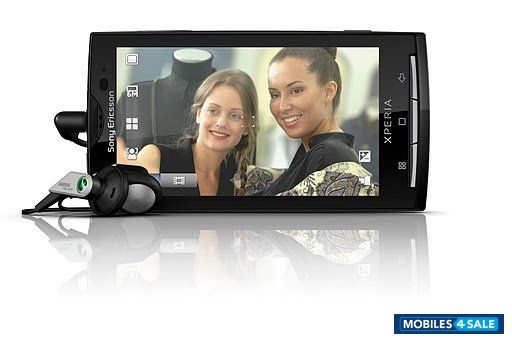 Black Sony Ericsson Xperia X10