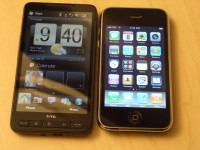 Black HTC HD2