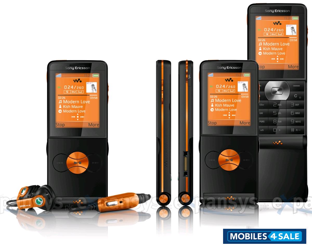 Black Orange Sony Ericsson W350i
