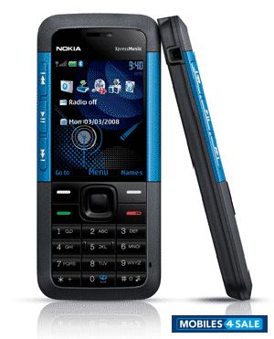 Black, Blue Nokia XpressMusic 5310