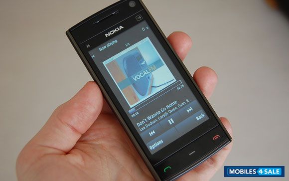 Black Nokia X6