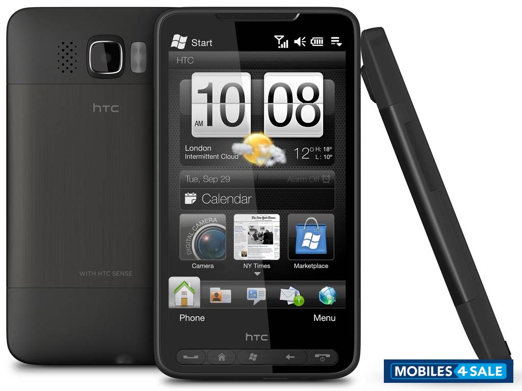 Grey And Black HTC HD2