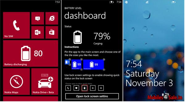 Battery Level for WP8