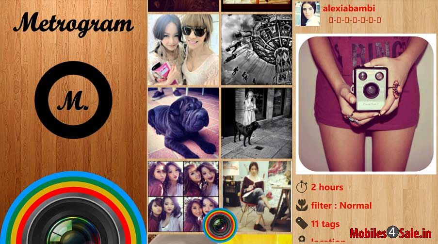 Metrogram App for Windows Phone