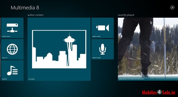 Multimedia 8 App for Windows Phone