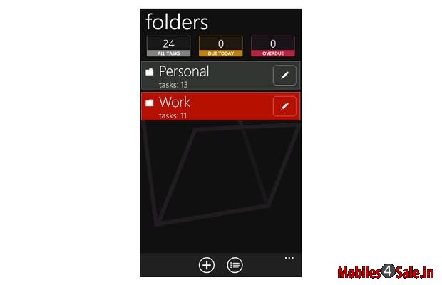 Top Task List App for Windows Phone