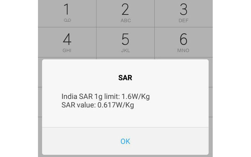 Sar Redmi 3s Prime