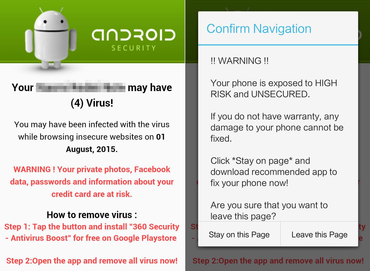 Scareware Android