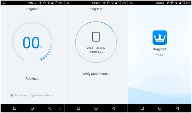 Verify Root Status Kingroot